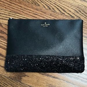 Black Kate Spade clutch